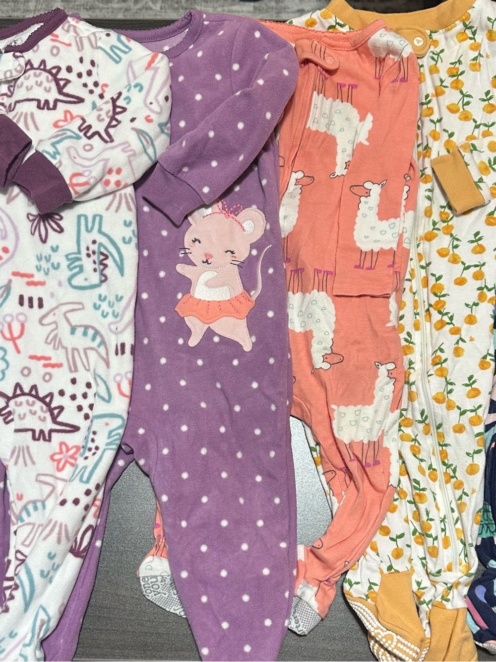 12M Girls Sleeper Lot